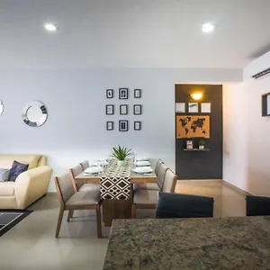 Hermoso Departamento Recién Remodelado Hasta 8 Pax Cancún